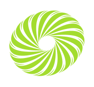 Creative spiral badge